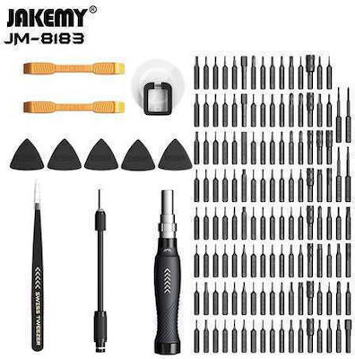 Jakemy Screwdriver with Interchangeable Tips