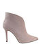 89065 Wildleder Stiefeletten Damen Nude