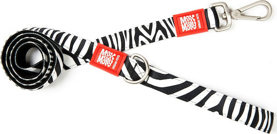Max & Molly Hundeleine/Führleine Riemen Zebra Klein 1.2m x 1.5cm