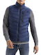 Sleeveless Jacket Puffer Navy Blue
