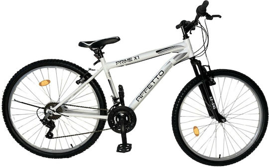 Affetto Affetto Prime X1 24" Alb Mountain Bike cu 21 Viteze
