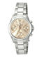 Radiant Herrenuhr 36mm Chronograph Batterie mit Silber Rostfreien Stahlarmband