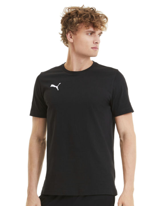 Puma Teamgoal 23 Ανδρικό T-shirt Μαύρο Μονόχρωμο