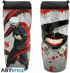 Abysse Plastic Thermos Bottle Glass 355ml Multi...