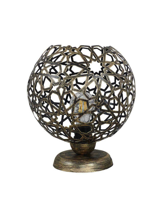 Heronia TL-07 Tunis Modern Table Lamp E27 Bronze/Bronze 09-0115