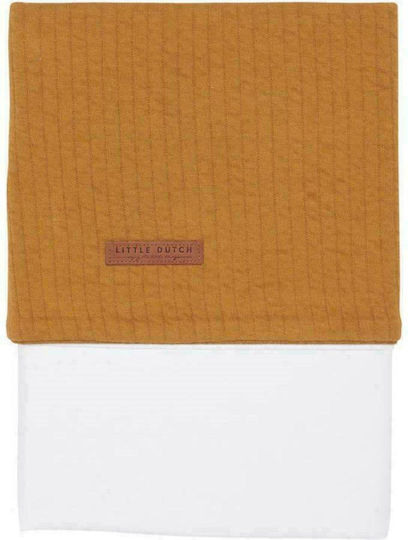 Little Dutch Pure Baby Sheet Cradle Cotton Orange 70x100cm
