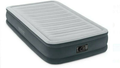 Intex Camping Air Mattress Single with Electric Pump Dura Beam 191x99x33cm