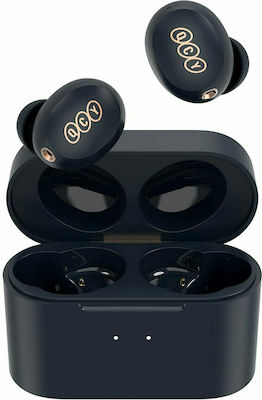 QCY HT01C In-ear Bluetooth Handsfree Headphone with Charging Case Dark Blue