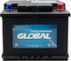 Global Car Battery EFB L3 with 70Ah Capacity and 680A CCA
