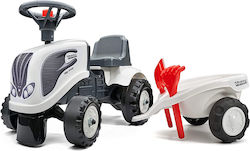 Falk Valtra Τρακτέρ Baby Walker Car Ride On for 12++ Months White