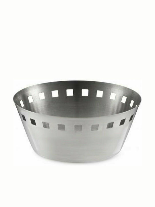 Berkis Кошница за хляб Inox Сребристо 18x18см