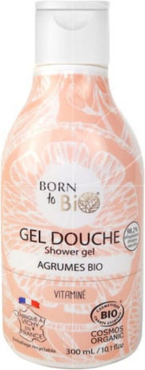 Born To Bio Agrumes Bio Душ Гел с Аромат на Цитрусови Плодове 300ml
