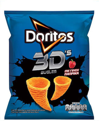 Doritos Puffed Snacks 3D Bugles Paprika 75gr