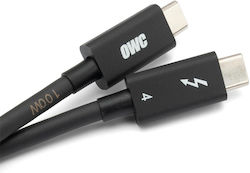 OWC Thunderbolt 3 Cable Μαύρο 2m (OWCCBLTB4C2.0M)