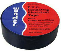 Wonder Insulation Tape 19mm x 20m 21A11/B Black