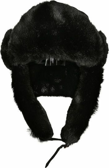 TB3870 Ohrenklappen Männer Beanie in Schwarz Farbe TB3870-00007