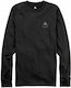 Burton Lightweight X Base Layer Ανδρική Ισοθερμική Μακρυμάνικη Μπλούζα Μαύρη