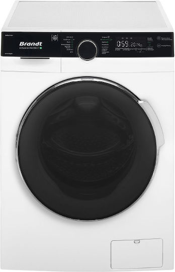 Brandt WFB196QWG Πλυντήριο Ρούχων 9kg με Τεχνολογία Ατμού 1400 Στροφών