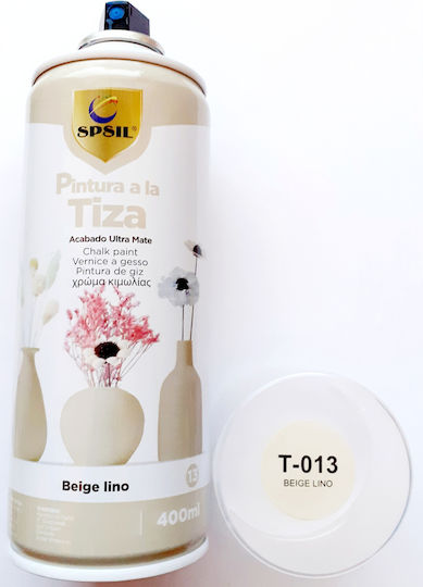 Spsil Kreidefarbe Spray Κιμωλίας T-013 Beige Lino 400ml T-013