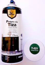 Spsil Pintura A La Tiza Spray Κιμωλίας T-021 Verde Militar Militar Χακί 400ml T-021 Spsil Pintura A La Tiza Spray Κιμωλίας T-021 Verde Militar Militar Χακί 400ml T-021
