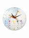 Yapadapadou Kids Wooden Wall Clock Giraffe 25cm