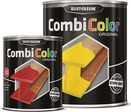 Rust-Oleum Цвят Инхибитор на корозията Combicolor Smooth 0.75лт 7315 White Aluminium