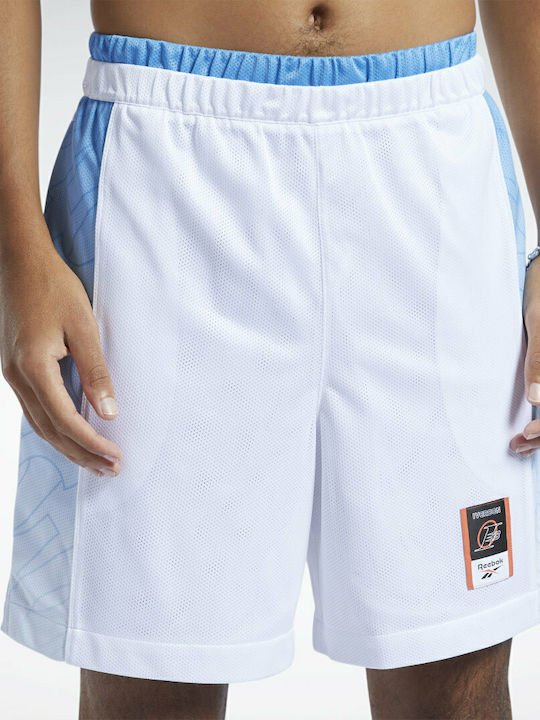 Iverson Basketball Αθλητική Ανδρική Βερμούδα White / Essential Blue