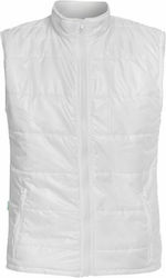 B-Well Mario Men's Safety Vest with Fleece Lining White 5.543