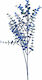 Artificial Decorative Branch Eucalyptus Blue JK Home Decoration