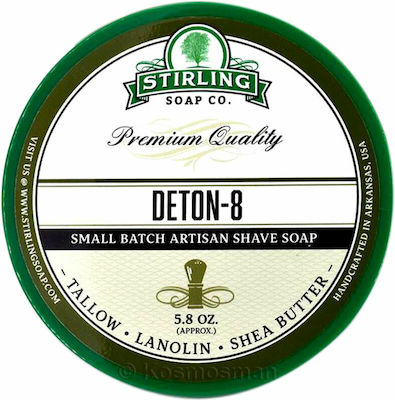 Stirling Deton-8 Σαπούνι Ξυρίσματος 170ml