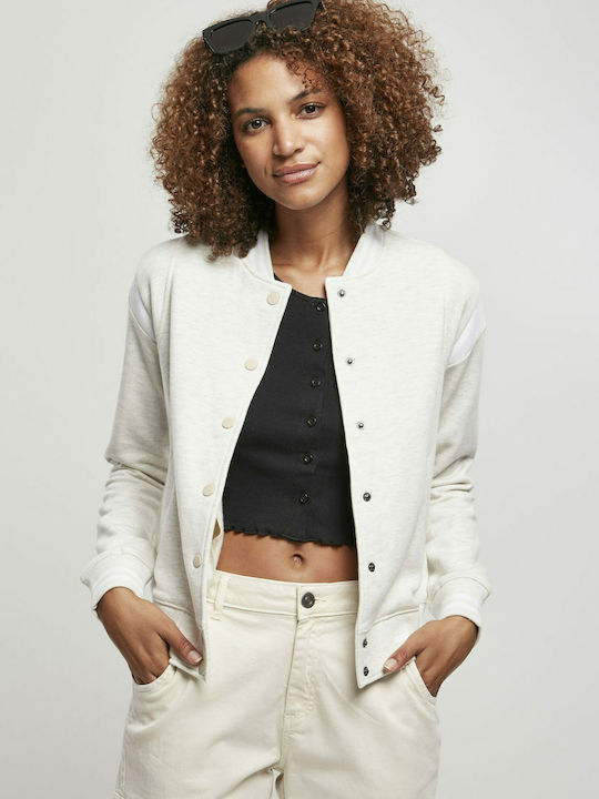 Urban Classics Kurz Damen Bomberjacke Light Gre...