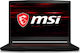 MSI GF63 Thin 11UC-214XPL 15.6" FHD 144Hz (i7-11800H/8GB/512GB SSD/GeForce RTX 3050/No OS) (US Keyboard)