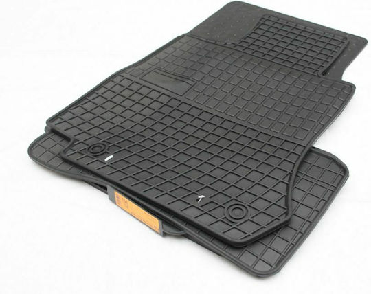 Frogum Set of Front and Rear Mats 4pcs for Mercedes-Benz EQC 2019+ Black