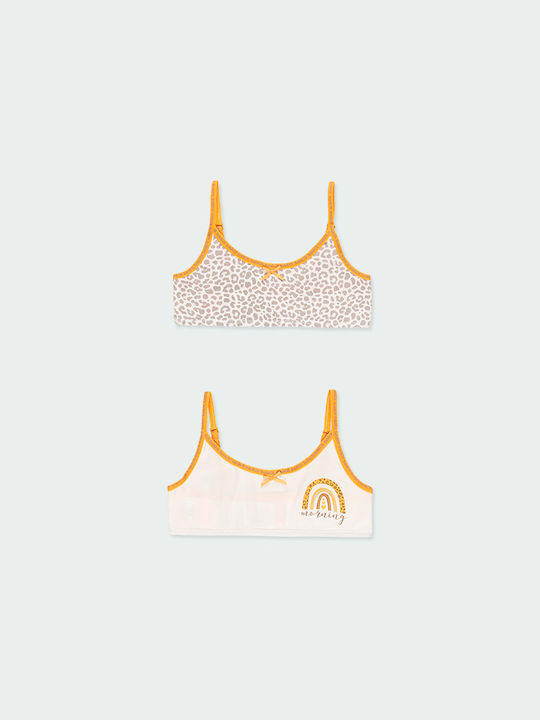 Boboli Set of Kids' Bralettes White 2pcs