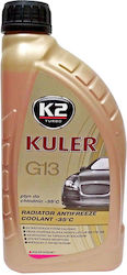 K2 Kuler Ready for Use Engine Coolant for Car G13 -35°C Pink 1lt