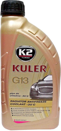 K2 Kuler Ready for Use Engine Coolant for Car G13 -35°C Pink 1lt