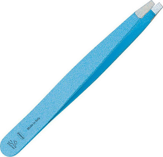 Ag Pharm Eyebrow Tweezer with Slanted Nose Specialis Blue