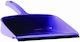 Viomes Plastic Dustpan with Rubber Band Purple 20cm