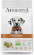Amanova Puppy Medium 12kg Dry Food Grain-Free & Gluten-Free for Medium Breed Puppies with Chicken