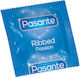 Pasante Passion Ribbed Condoms 3pcs