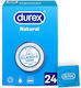 Durex Προφυλακτικά Natural 24τμχ