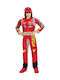 Kids Carnival Costume Formula 1 Pilot