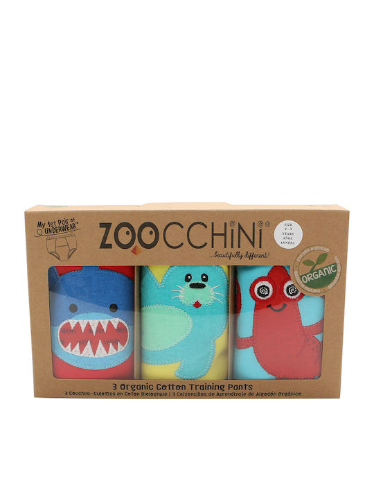Zoocchini Kids' Set with Briefs Multicolored 3pcs