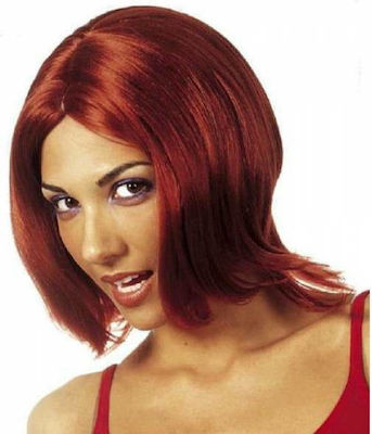 Carnival Wig Straight Red Akazou