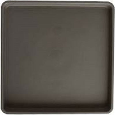 Viomes Linea 591 Square Plate Pot Taupe 17x17cm