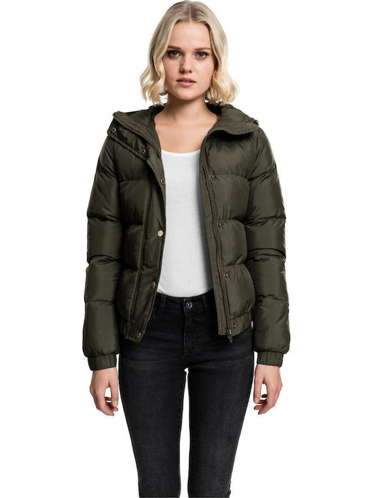Urban Classics Κοντό Γυναικείο Puffer Μπουφάν γ...