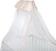 Mother Baby Mosquito Net Crib Twins Tulle 03389 Beige 500x180cm