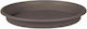 Viomes Terracotta 265 Plate Pot Plastic Titanium Grey 36x36cm