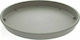 Viomes Linea 891 Round Pot Plate Ash Grey 20x20cm