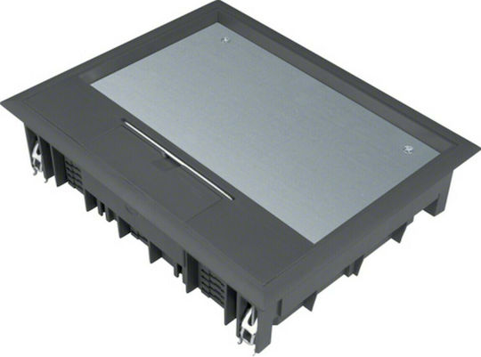 Hager Flush Electrical Box in Black Color